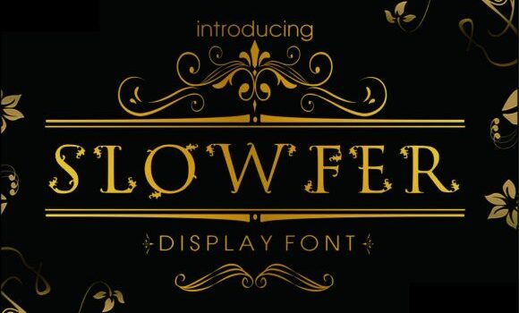 Slowfer Font - Featured Image