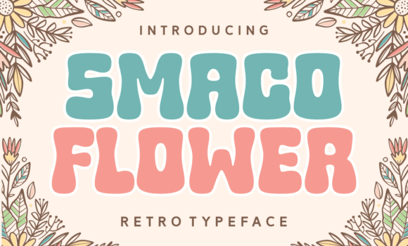 Smaco Flower Font - Featured Image