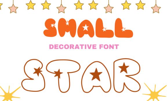 Small Star Font - Featured Image
