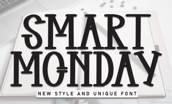 Smart Monday Font - Featured Image