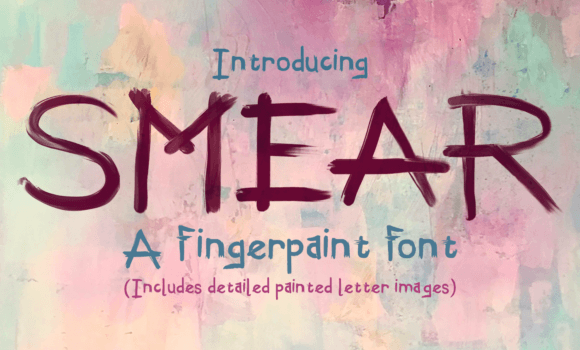 Smear Font - Featured Image