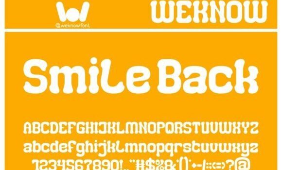 Smile Back Font Fonts Free Download Smile Back Font - Featured Image
