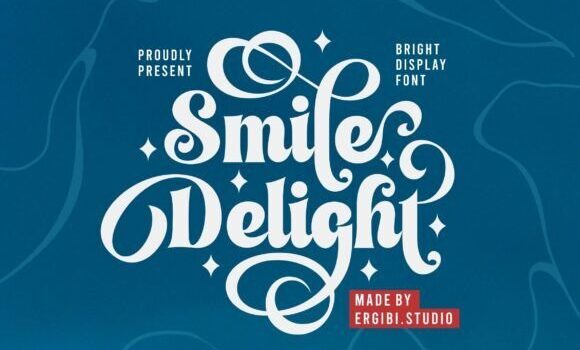 Smile Delight Font - Featured Image