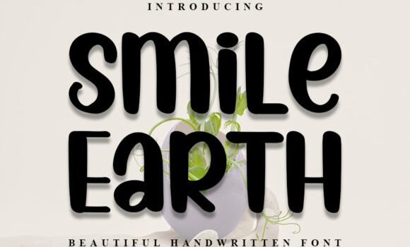 Smile Earth Font Fonts Free Download Smile Earth Font - Featured Image