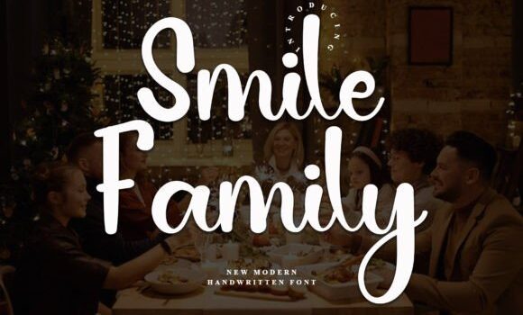 Smile Family Font Fonts Free Download Smile Family Font - Featured Image