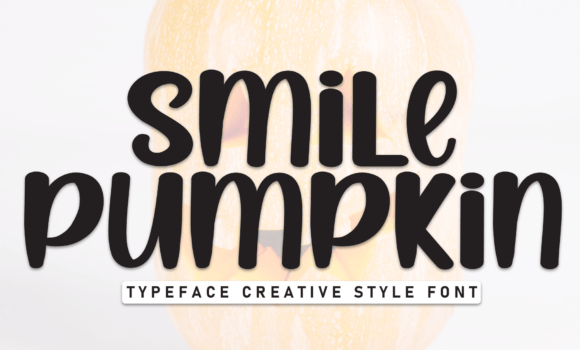Smile Pumpkin Font - Featured Image