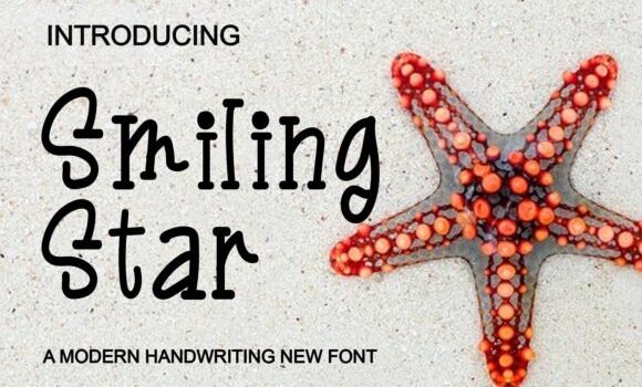 Smiling Star Font - Featured Image