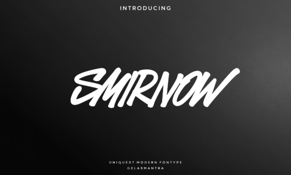 Smirnow Font - Featured Image