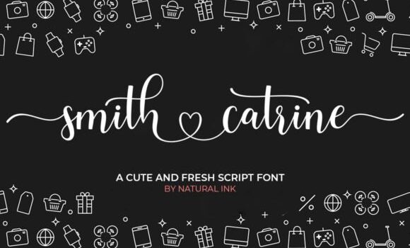 Smith Catrine Font Fonts Free Download Smith Catrine Font - Featured Image