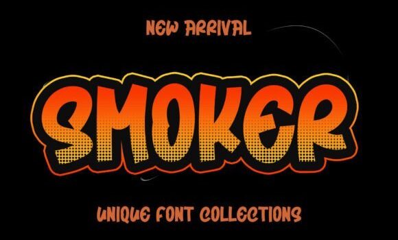 Smoker Font Fonts Free Download Smoker Font - Featured Image