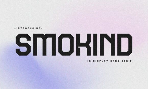 Smokind Font - Featured Image