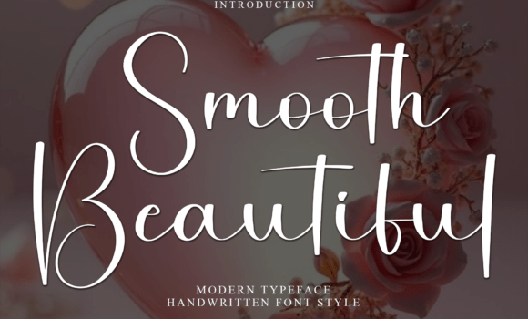 Smooth Beautiful Font - Featured Image
