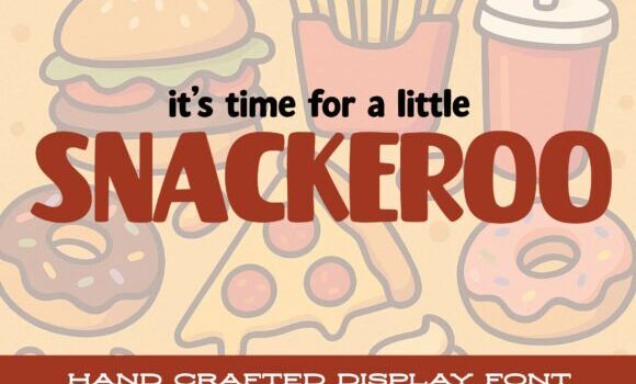 Snackeroo Font Fonts Free Download Snackeroo Font - Featured Image