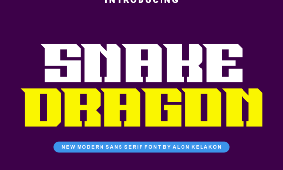 Snake Dragon Font Fonts Free Download Snake Dragon Font - Featured Image