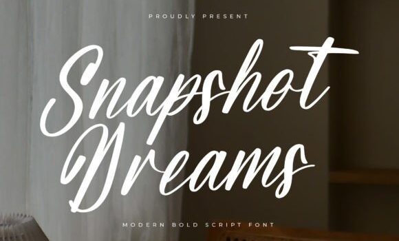 Snapshot Dreams Font - Featured Image