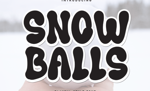Snow Balls Font Fonts Free Download Snow Balls Font - Featured Image