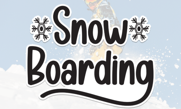 Snow Boarding Font Fonts Free Download Snow Boarding Font - Featured Image