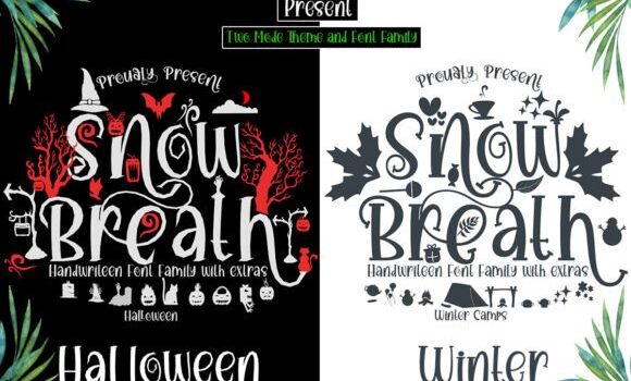 Snow Breath Font - Featured Image
