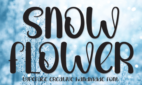 Snow Flower Font Fonts Free Download Snow Flower Font - Featured Image