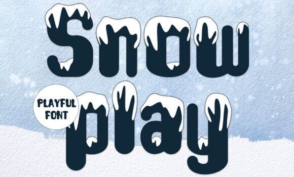 Snow Play Font - Featured Image