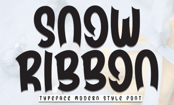 Snow Ribbon Font Fonts Free Download Snow Ribbon Font - Featured Image