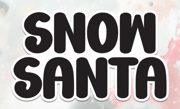 Snow Santa Font - Featured Image